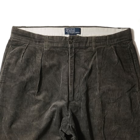 Polo Ralph Lauren / Vintage, Polo Cords Tuck Pant (Keating) W : 33