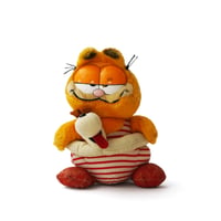 Garfield / Vintage, Plush Toy "Swimmer, Odie Float Ring"