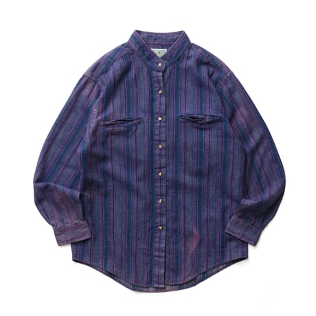 The North Face / Vintage, Striped No Collar L/S Shirt