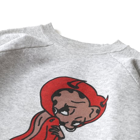 Betty Boop / Vintage Bootleg, Crewneck Sweatshirt "Red Devil"