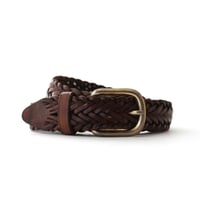 Braided Leather Belt