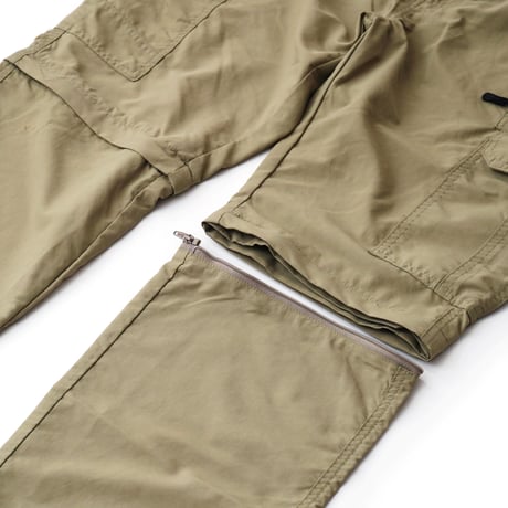 Vintage, 2Way Convertible Nylon Ripstop Pant