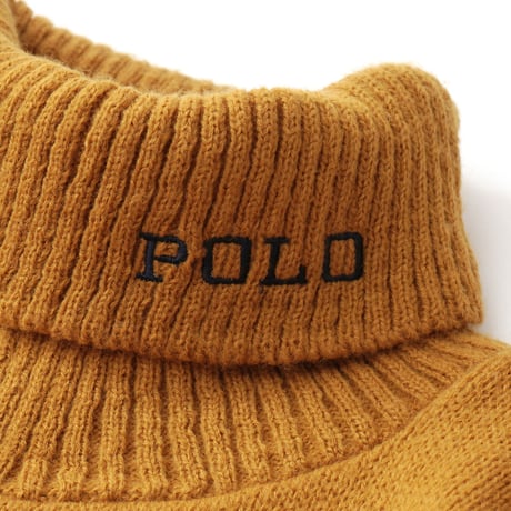 Polo Ralph Lauren / Vintage Bootleg, Turtle Neck Knit Sweater