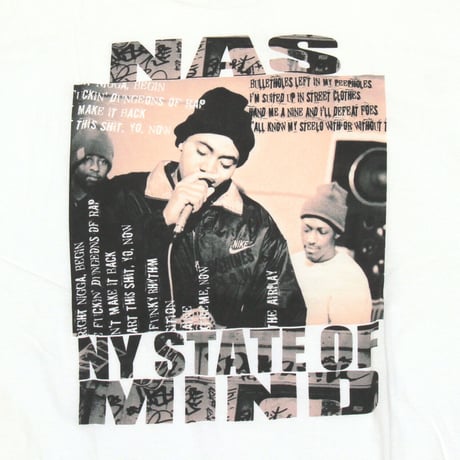 Nas / NY State Of Mind S/S Tee