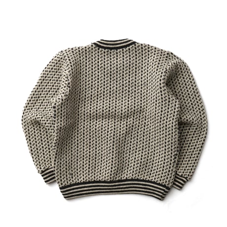 L.L. Bean / Vintage, Birds Eye Wool Knit Crewneck Sweater
