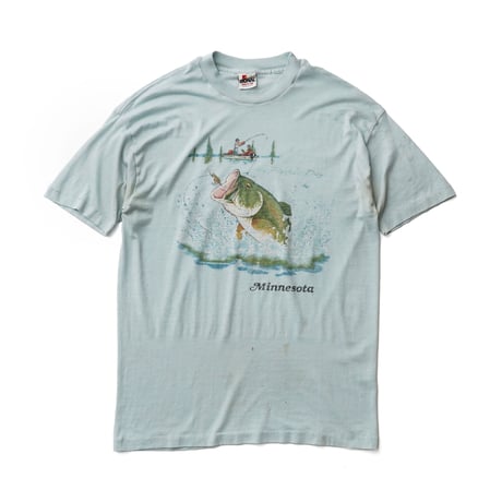 Minnesota / Vintage, Bass Fishing S/S Tee