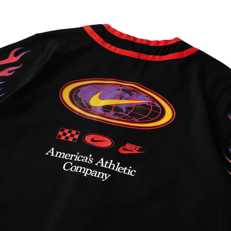Nike / Americana Top Flames Baseball Jersey