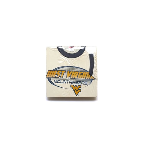 West Virginia University / Vintage, Mountaineers Ringer S/S Tee