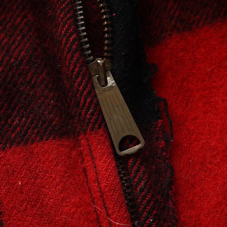 Woolrich / Vintage, Double Mackinaw Cruiser Jacket "Buffalo Plaid, Wool Melton"
