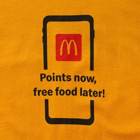 McDonald's / Points now, free food later! S/S Tee