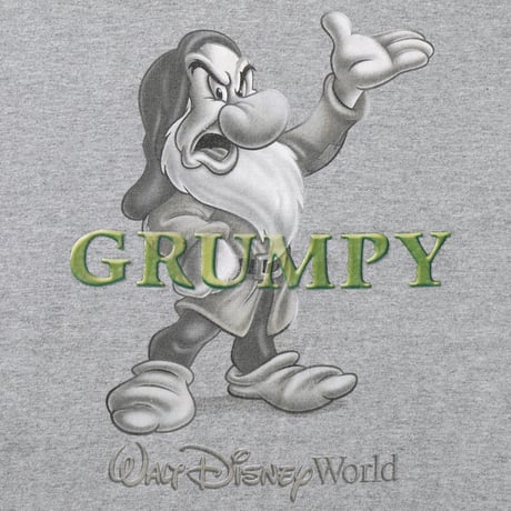 Disney / Vintage, Walt Disney World S/S Tee "Grumpy"