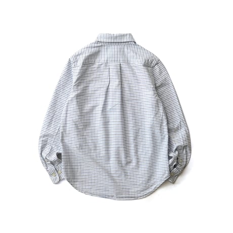 【Kids】Ralph Lauren / Tattersall Plaid Cotton Oxford B.D. L/S Shirt
