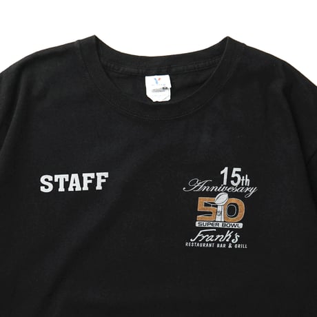 Frank's Restaurant / Super Bowl 50th Staff S/S Tee