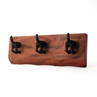 Antique, Dog Tail Wood Wall Hook