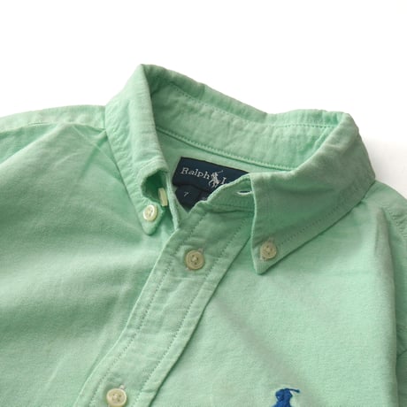 【Kids】Ralph Lauren / Cotton Oxford B.D. L/S Shirt