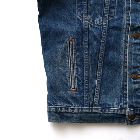 Levi's / Vintage, Hand-Painted Denim Trucker Jacket "70506-0216"