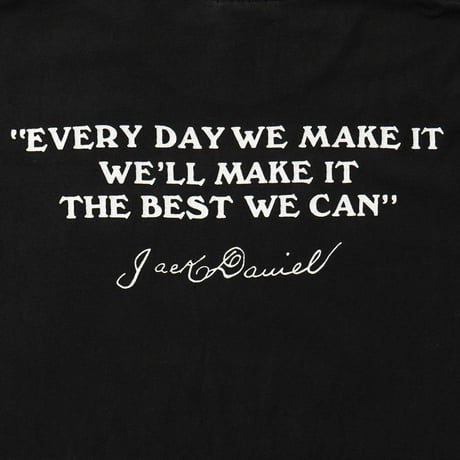 Jack Daniel's / Whiskey Label S/S Tee "Every Day We Make It"