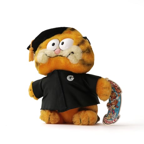 Garfield / Vintage, Graduation Plush Toy