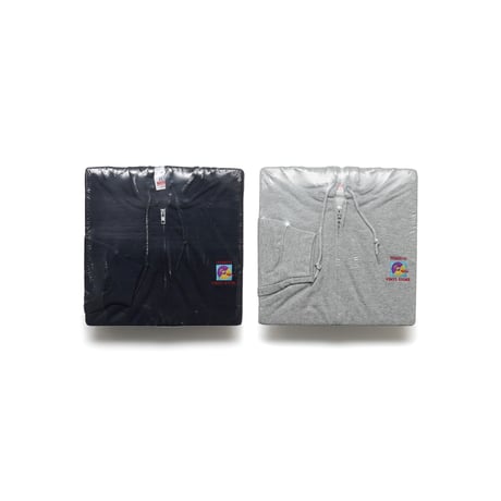 Teereco / SS Logo Embroidered Zip Up Hooded Sweatshirt