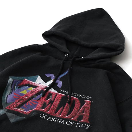 Nintendo of America / Vintage, The Legend of Zelda Hooded Sweatshirt "Ocarina of Time"