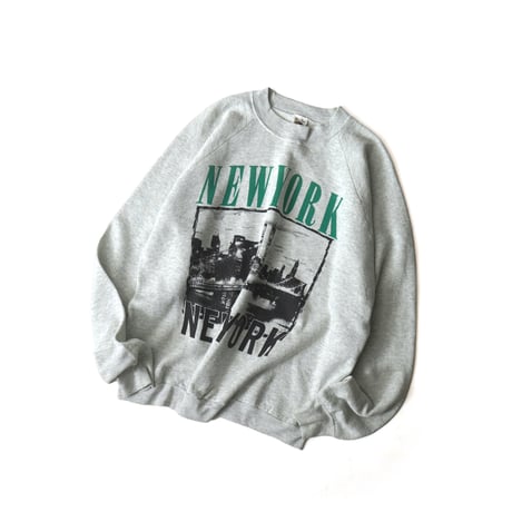 New York / Vintage, Souvenir Crewneck Sweatshirt "Brooklyn Bridge"