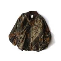 Liberty / Vintage, Real Tree Camo Quilted Bomber Jacket