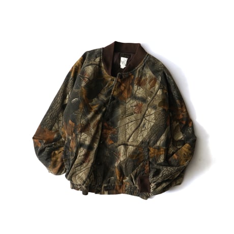 Liberty / Vintage, Real Tree Camo Quilted Bomber Jacket