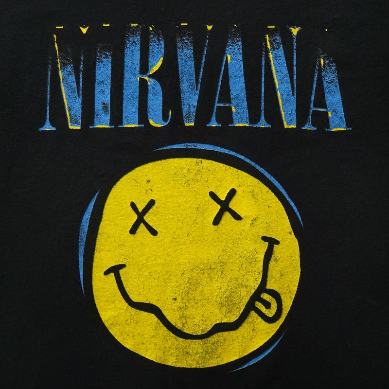 Nirvana / Two Tone Smiley Face S/S Tee | ティーレコ