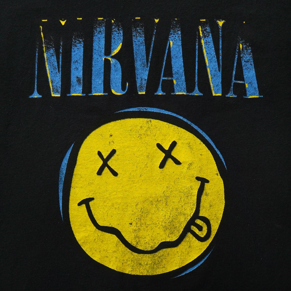 Nirvana / Two Tone Smiley Face S/S Tee | ティーレコ