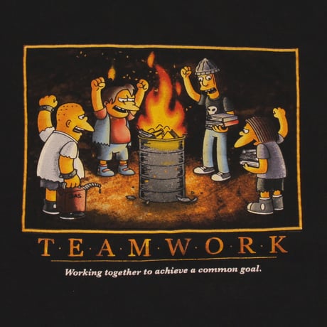 The Simpsons / Team Work S/S Tee