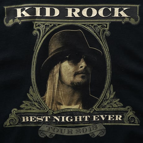 Kid Rock / Best Night Ever Tour 2013 S/S Tee