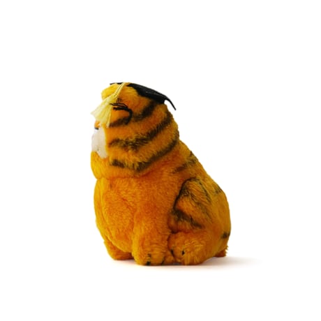 Garfield / Vintage, Plush Toy "Graduation, Sitting Standard, Right"