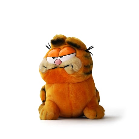 Garfield / Vintage, Plush Toy "Sitting Standard, Right"