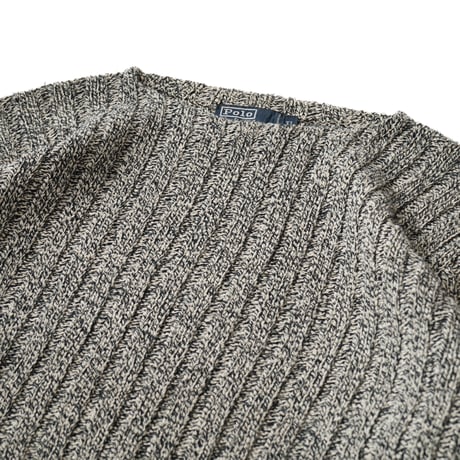 Polo Ralph Lauren / Vintage, Cotton Knit Cable Crewneck