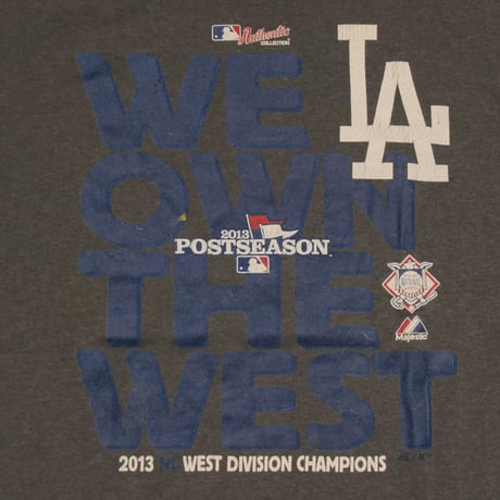 Los Angeles Dodgers / 2013 Post Season West Division S/S Tee (Majestic)