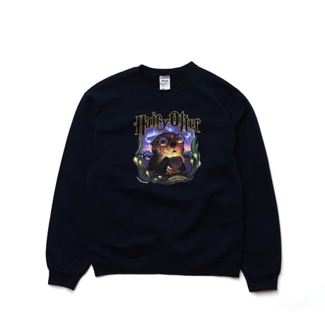 AK Serigraphics / Vintage, Crewneck Sweatshirt "Hairy Otter"