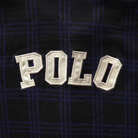 【Kids】Polo Ralph Lauren / Plaid Sweatshirt Fabric Opern Collar L/S Shirt