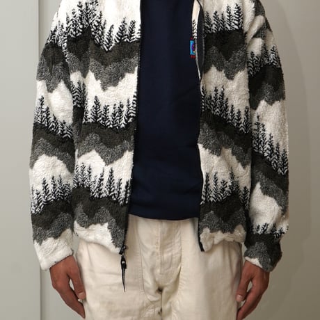 Black Mountain / Vintage, Fleece Zip-Up Jacket