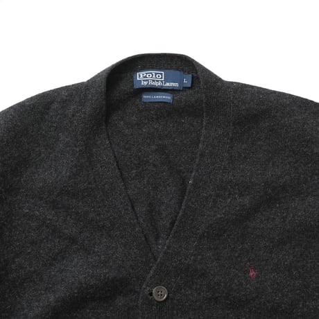 Polo Ralph Lauren / Vintage, Lamb Wool Knit Cardigan