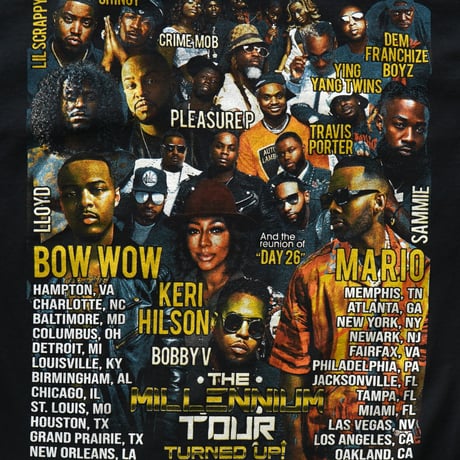The Millennium Tour: Turned Up! / 2022 S/S Tee
