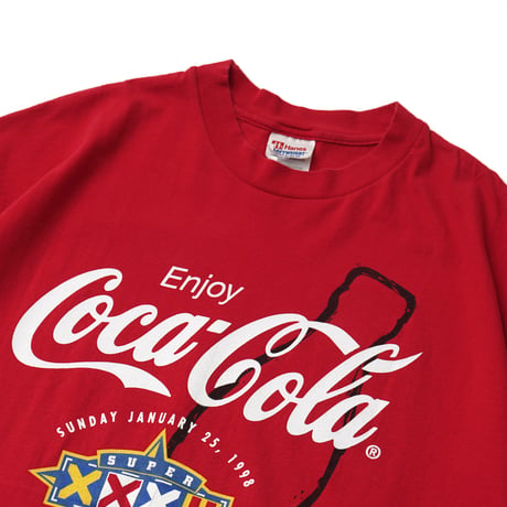 Coca-Cola / Vintage, Super Bowl School Tour 1997 Staff S/S Tee