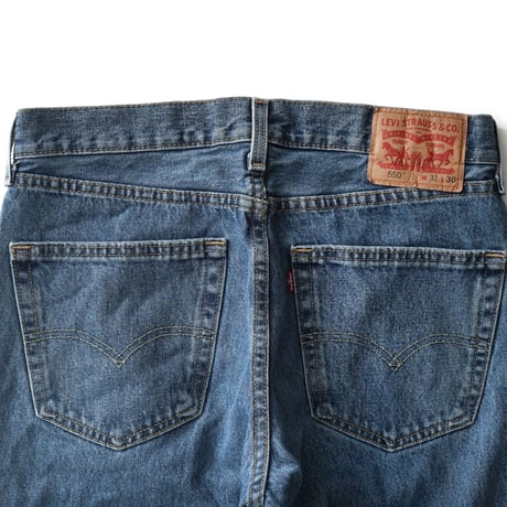 Levi's / lot. 550 W : 31 "Relaxed Fit"