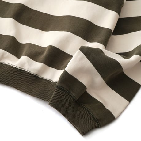 Club Monaco / Striped Crewneck Sweatshirt