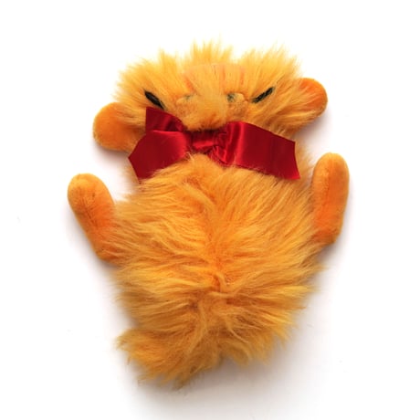 Garfield / Vintage, Long Hair Plush Toy "Blown Dry"