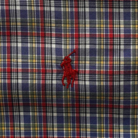 Ralph Lauren / Tartan Plaid B.D L/S Shirt -Custom Fit-