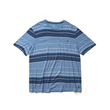Chaps / Striped Pocket S/S Tee