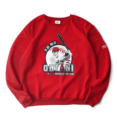 Los Angeles Angels / Shohei Ohtani Rookie Of The Year Crewneck Sweatshirt