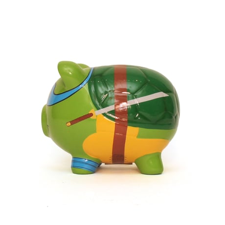 Teenage Mutant Ninja Turtles / "Leonard" Piggy bank