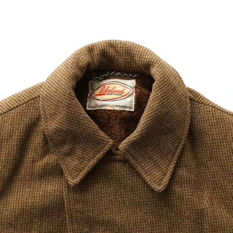 Lakeland Sportswear / Vintage, Tweed Boa Sherpa Pea Coat