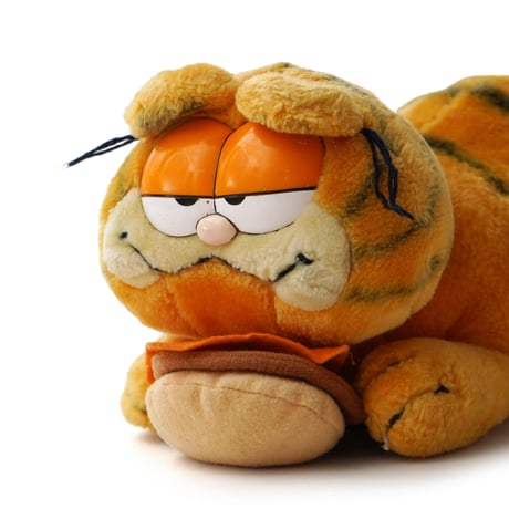 Garfield / Vintage, Plush Toy "Lie Down"